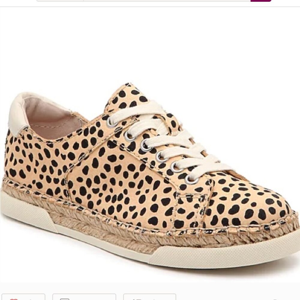 Dolce Vita Morris Espadrille Cheetah Print Sneaker